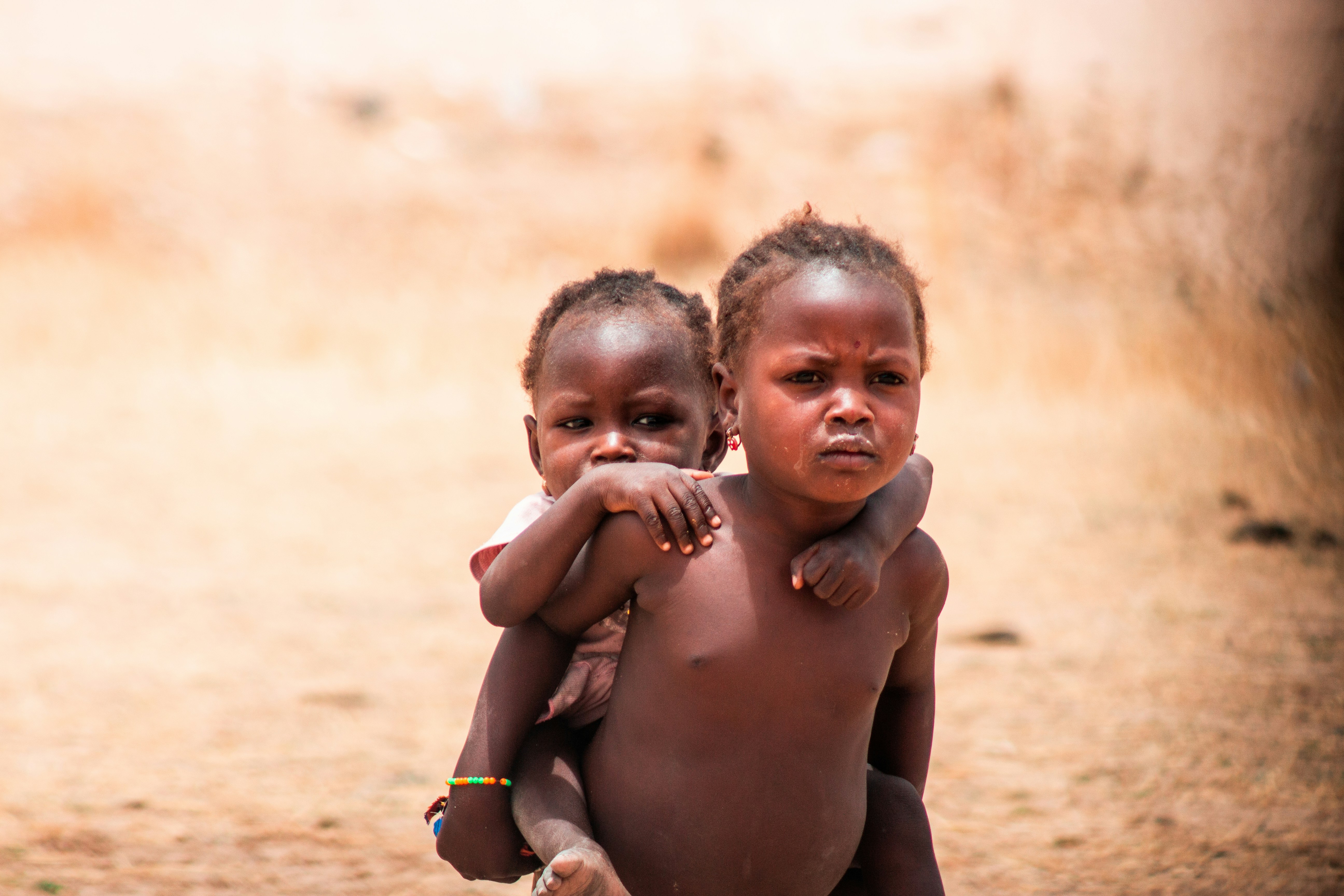 Children smiling